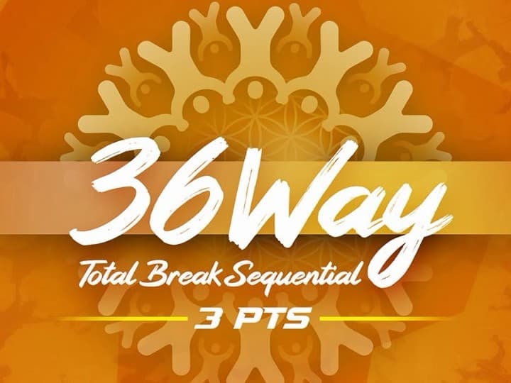 36-Way Total Break Sequential 3 PTS
